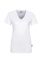 Women-V-Shirt Classic, 100% Baumwolle, 160g/qm, weiß