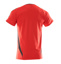 MASCOT® Accelerate T-shirt verkehrsrot/schwarz