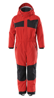 MASCOT® Accelerate Schneeanzug für Kinder, wasserdicht verkehrsrot/schwarz