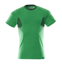 T-Shirt, moderne Passform, grasgrün/grün