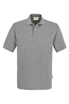 816-15 HAKRO Poloshirt Mikralinar®, grau meliert