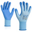 Art. K552F Strickhandschuh mit Beschichtung,  Farbe: blau