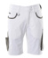 MASCOT® Unique Shorts, geringes Gewicht, Farbe: weiß/dunkelanthrazit