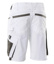 MASCOT® Unique Shorts, geringes Gewicht, Farbe: weiß/dunkelanthrazit