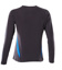 MASCOT® Accelerate T-Shirt, Langarm, Damen schwarzblau/azurblau