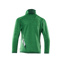 MASCOT® Accelerate Fleecepullover für Kinder, kurzer Zipper grasgrün/grün