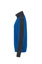 476-10 HAKRO Zip-Sweatshirt Contrast Mikralinar®, royalblau/anthrazit